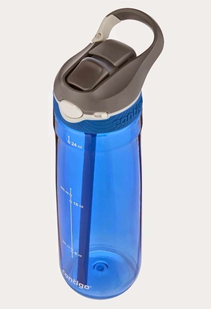 Contigo Kinder-Trinkflasche Mit Pop-Up-Trinkhalm, 400 Ml, Auslaufsicher
