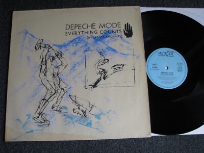 Depeche Mode-Everything Counts 12 inch Maxi LP-1983 Germany-INT 126.813