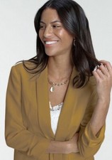 Blazer / Senffarben Cognac Braun / H&M / Gr. 34 / XS