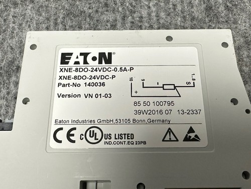 EATON XNE-8DO-24VDC-0.5A-P Part-No: 140036 Version: VN 01-03 - Picture 5 of 6