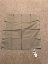 Vtg Trevira gray scarf - 20" x 20", NWT