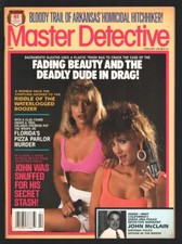 MAG: Master Detective 2/1990-Spicy babes with pistols cover-Arkansas' Homicid...