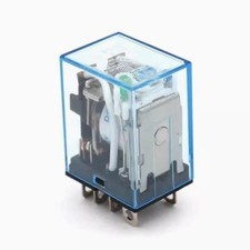 10Pcs AC220V 10A Coil Small relay 8PIN DPDT LY2N-J