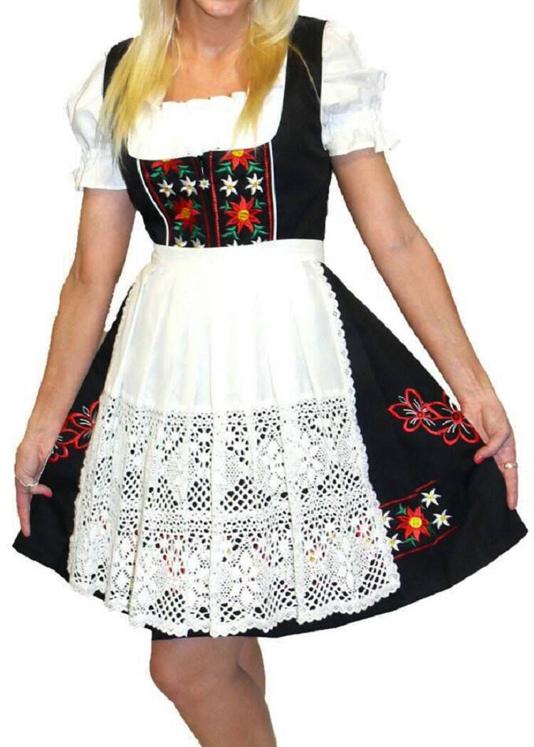 dirndl dress mini Original Stockerpoint Arrach Women's Mini Dirndl