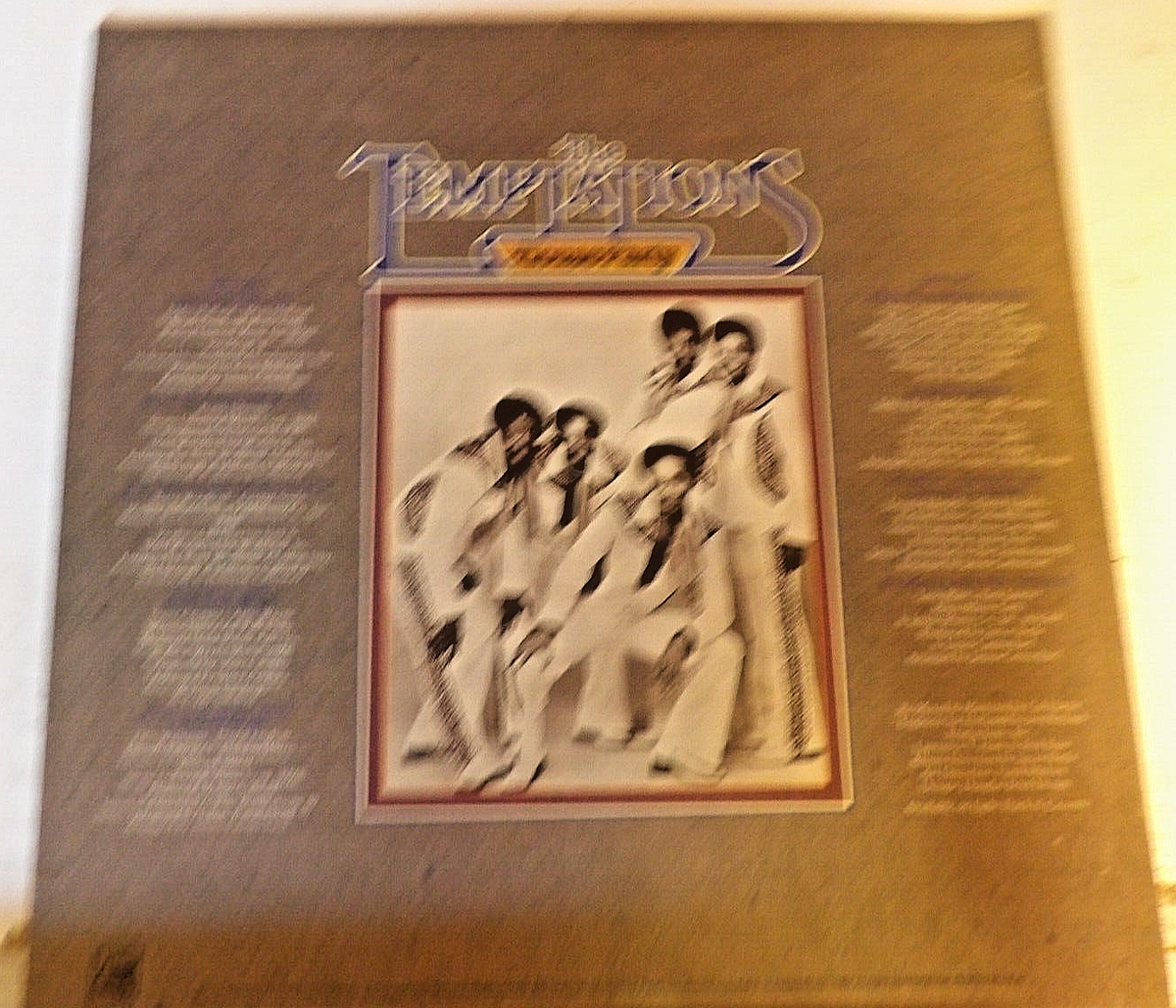 THE TEMPTATIONS - HOUSE PARTY LP #G6-973SL 1975 EX VINYL VG+ COVER