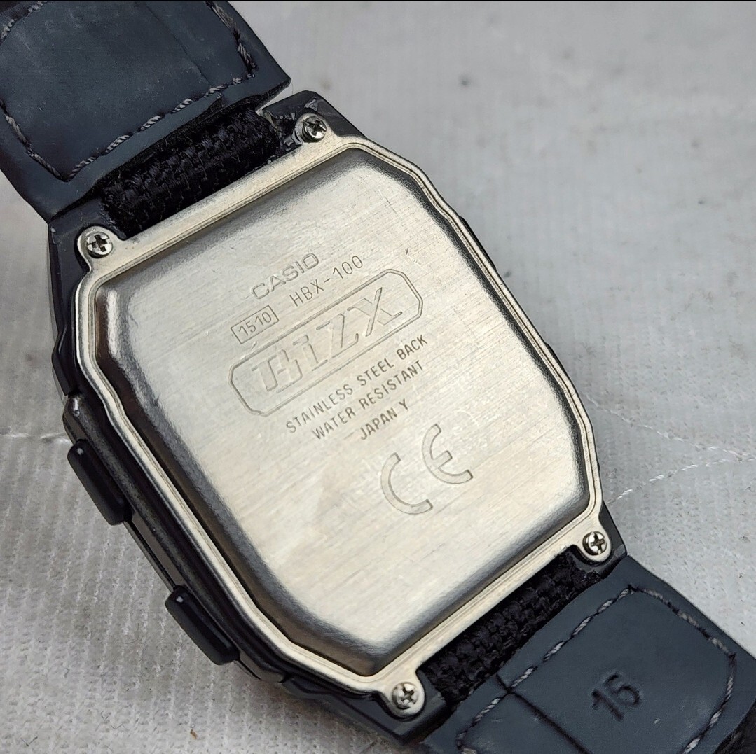 時計 CASIO DATA BANK PCX HBX-100 RARE VINTAGE CASIO DATABANK BIZX HBX-100 PC UNITE MEN'S