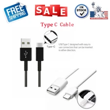 Universal Fast Wall Charger Plug Type C Charging USB Cable For Samsung S20 S21