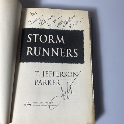 Storm Runners By Parker, T. Jefferson Signed | eBay