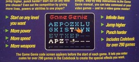 GAME GENIE- VIDEO GAME ENHANCER- NES- 1990/1991 GALOOB
