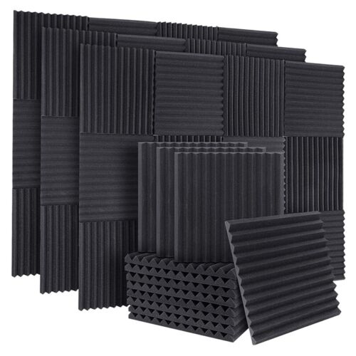 50Pcs Acoustic Soundproof Foam Sound Absorbing Panels Sound Insulation5036 - Picture 1 of 9