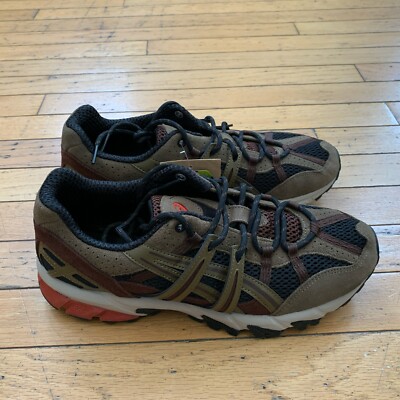 Asics GEL-Sonoma 15 Running Shoes Brown Black Red 1201A438 Men s Size 9