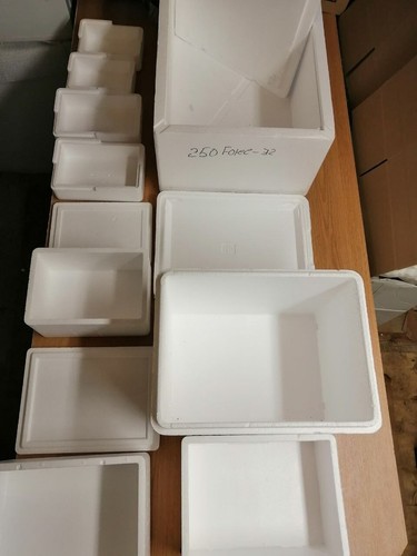 400x300x160mm COOL THERM INSULATION POLYSTYRENE BOX FOOD FISH RESTAURANT THERMOS - Picture 4 of 4