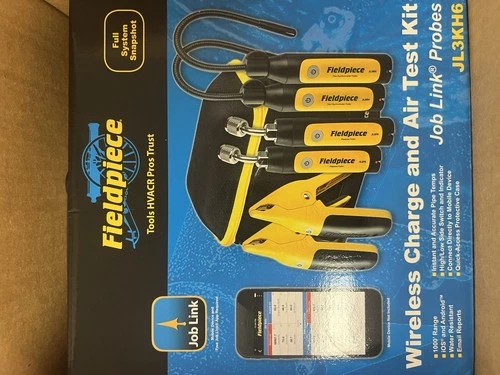 FieldPiece JL3KH6 Wireless Charge and Air Test Kit