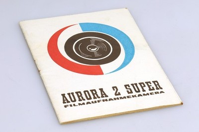 Original OMO Gebrauchsanleitung für Filmkamera Aurora 2 Super auf Deutsch !