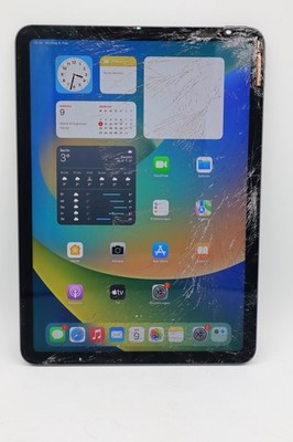 Apple iPad Air 4.Gen 64GB Wi-Fi 10,9 Zoll Grau Displayschaden #5977