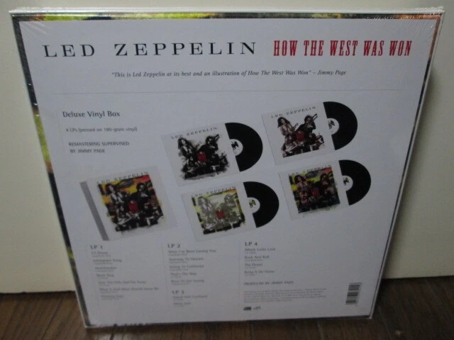 Sealed Eu Board Led Zeppelin 4Lpbox Analog How The Was West Won Record First Tim - Image 4 of 4