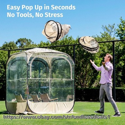 Tent for Sports Events, Any Event, | Pop Up Bubble Tent, Weather Safe, Tent,