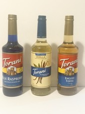Torani 750 mL Puremade Flavoring Syrup Multi ...