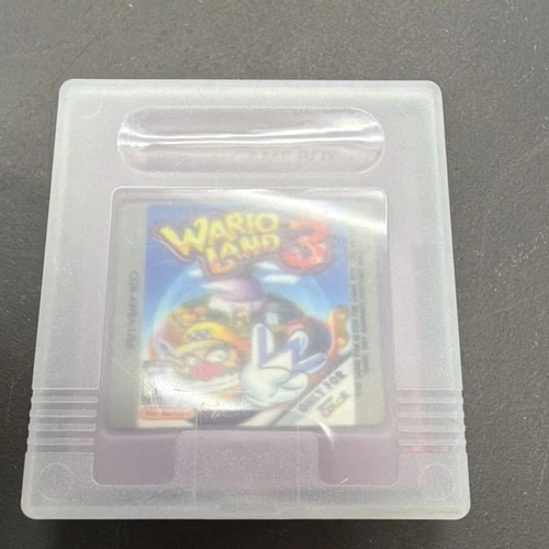 Nintendo Wario Land 3 Game Boy Color Platformer Cartridge Manual Included
