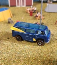 Hot Wheels 1969 Beach Bomb Vw Blue With Surf Boards.