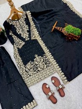 Pakistani Salwar Kameez Ready To Wear Dress Palazzo Suit Wedding Party Bollywood