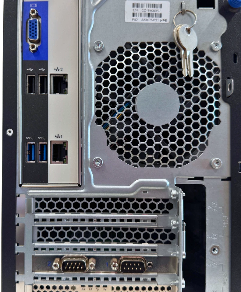 HP PROLIANT ML30 GEN 9 INTEL XEON E3-1230 3.40GHZ RAM 16GB HDD 1 TB X 3 SAS - Immagine 4 di 4