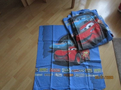 2 tlg. Disney Cars Bettwäsche Kinder Bettbezug  135x200 und Kissen 80 x 80 - Bild 1 von 2