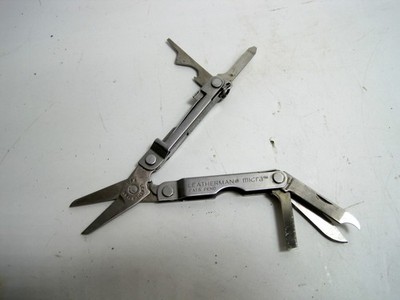 Leatherman Micra Keychain Multi-Tool Knife Scissors Stainless Steel