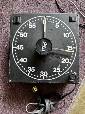 GRALAB Model 300 Darkroom Analog Timer Clean & Tested Buzzer VG Glow In Dark