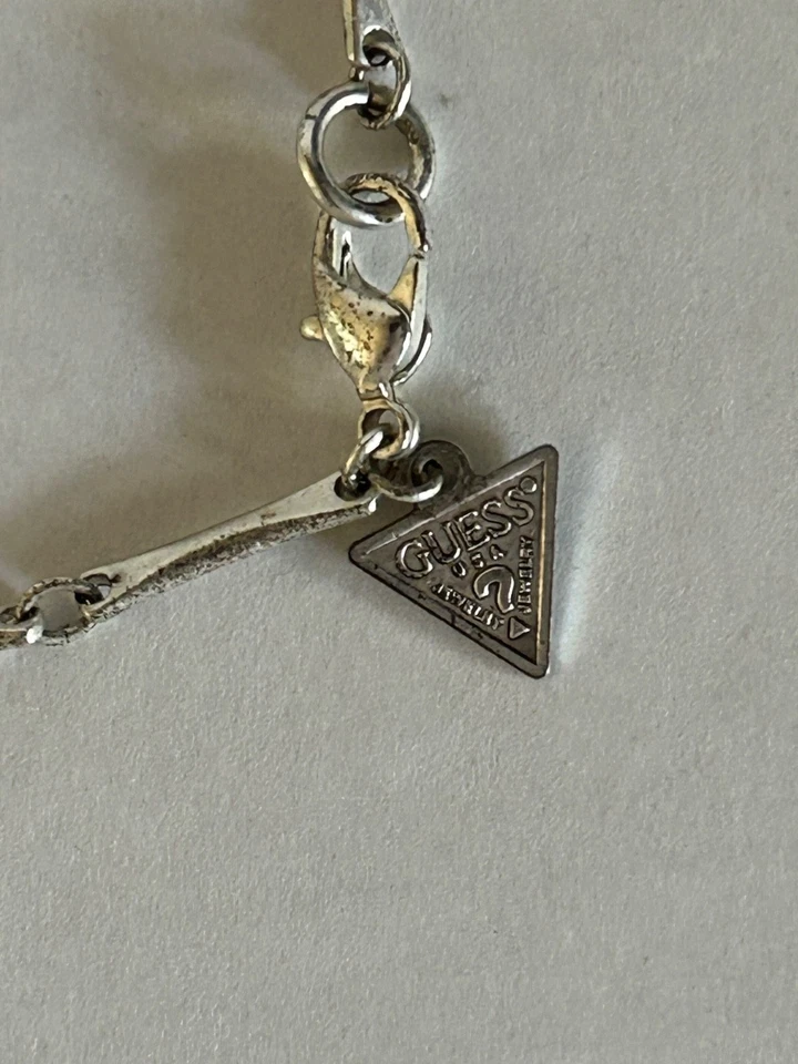 绿松石风格女式项链“Guess”16英寸长项链 — 第 3/4 张图片