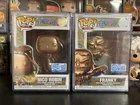 Funko Pop! One Piece - Nico Robin & Franky Bronze Statue w/Hard Stacks Sealed
