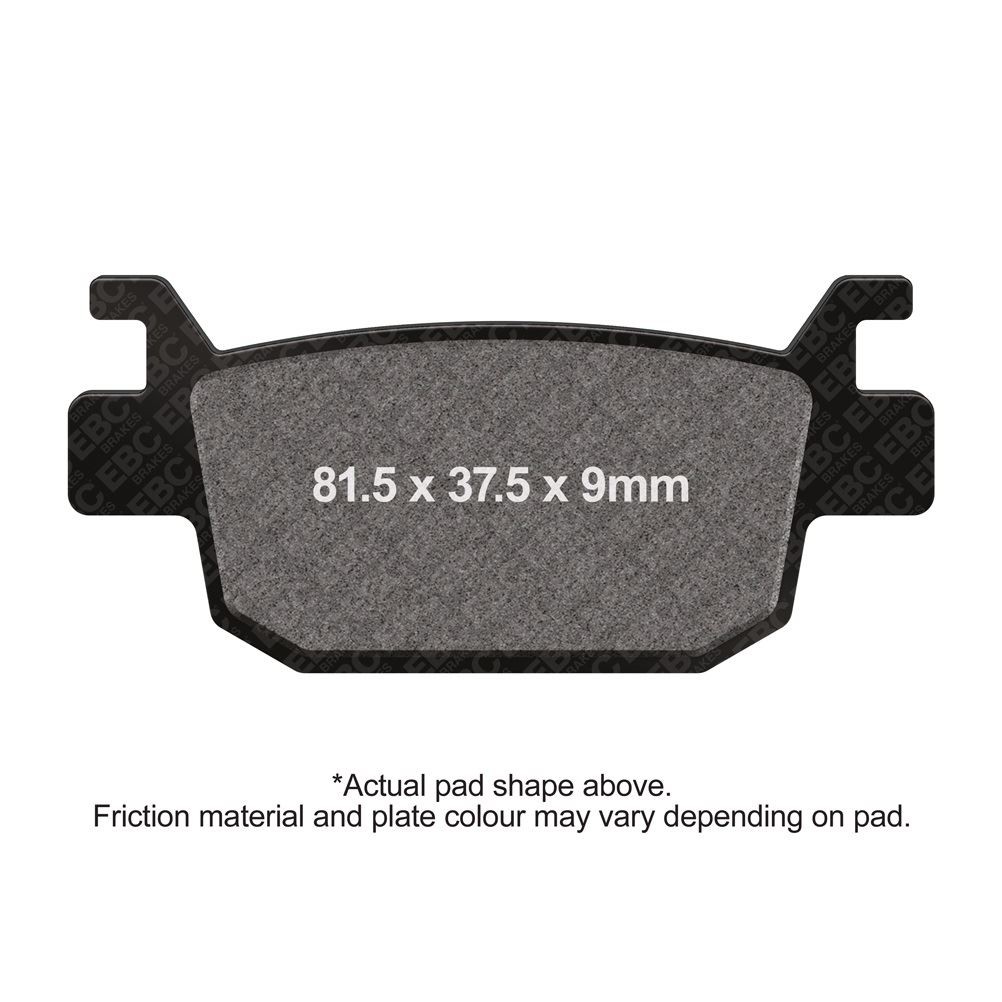EBC Scoot Sintered Brake Pads Rear Right for Lexmoto Vendetta 250 LJ250-3V 19-21