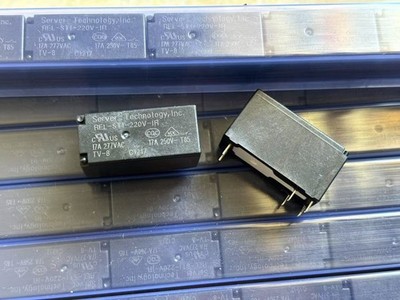 New REL-ST1-220V-1R Power Relay 17A 220VAC 6 Pins x 2pcs #pk