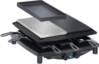 Steba Gourmet-Raclette Rc 4 Plus Deluxe Sw Raclette 62-24-00 Gourmet-Raclette