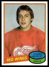 1980-81 Topps Gilles Gilbert Detroit Red Wings #175
