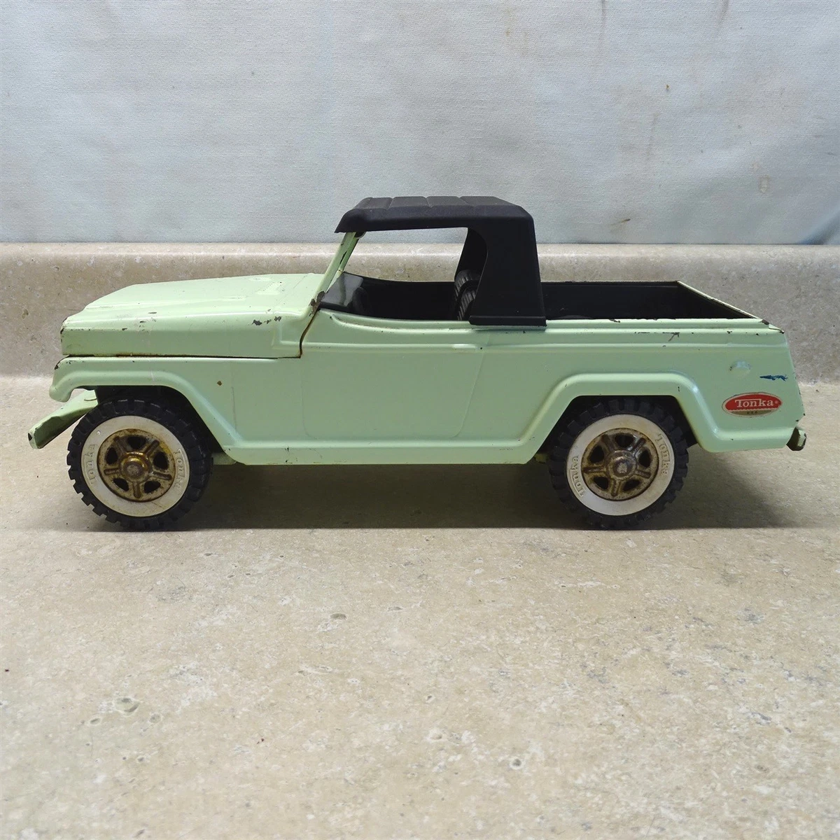 Tonka Jeep Green Vintage Manufacture Diecast Cars, Trucks & Vans