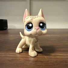 RARE Littlest Pet Shop Deco Pet Great Dane Do...