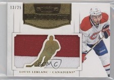 2011 Panini Dominion Mammoth Jerseys Die-Cut Prime 13/25 Louis Leblanc #23 0i5j