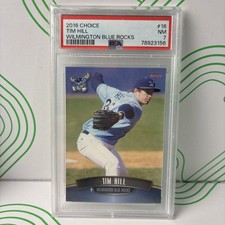 2016 Wilmington Blue Rocks Choice #16 Tim Hill- Yankees- Valley Baseball -POP 1