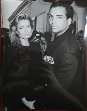 Richard Grieco (21 Jump Street) & Kimber Sissons (Sea Hunt) 1989 7x9 Press Photo