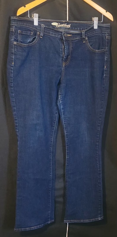 Old Navy Sweetheart Jeans Bootcut Stretch Women's 14 Regular Mid Rise 
