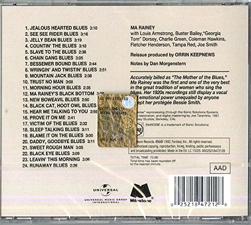 Ma Rainey Ma Rainey (CD) (UK IMPORT) - Picture 2 of 2