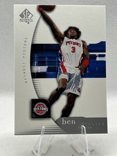 #22 Ben Wallace 2005-06 SP Authentic Detroit Pistons