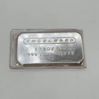Engelhard 1oz Silver Bar .999 COURSE PEBBLE BACK NO SERIAL SEALED RARE!