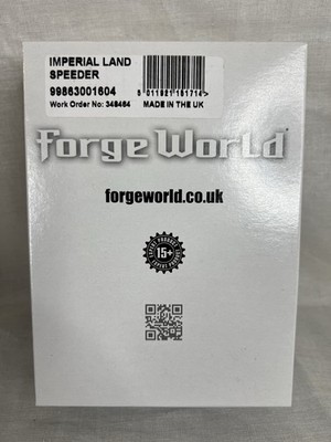   Imperial Land Speeder, 30th Anniversary, Warhammer World Exclusive - Neu in OVP  
