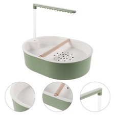 Automatic Bird Bath with Circulating Water: USB Powered Parrot Shower Bath for