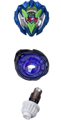 BEYBLADE X UX00 DRANBUSTER 1-60A Metal Coat Blue FC Barcelona Ver