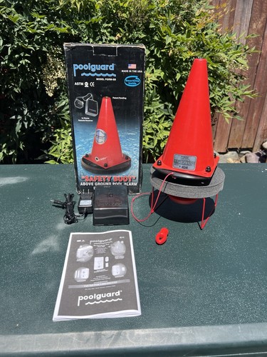 Poolguard PGRM-SB Safety Buoy Above Ground Pool Alarm w Receiver Box Manual