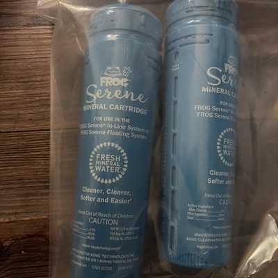 King Technology- 2PACK FROG Serene Blue Mineral Cartridge (Not ship to CA, NY)