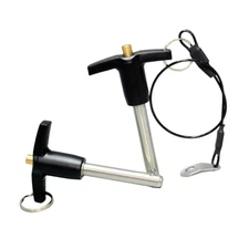 T Handle Lock Pins Stainless Steel 304 Push-Button Quick Release Pin, Pin Dia...